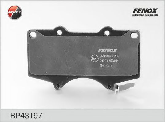 Тормозные колодки FENOX BP43197