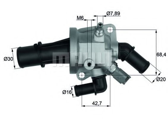 Термостат MAHLE ORIGINAL TI 164 88