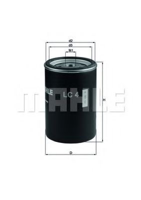 Воздушный фильтр MAHLE LC 4