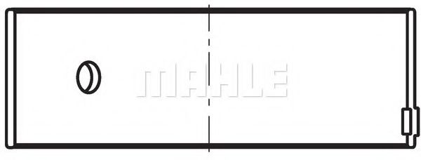 Шатунные вкладыши MAHLE ORIGINAL 061 PL 21093 000