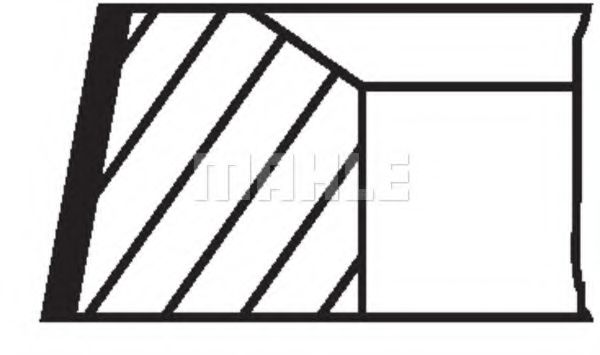 Поршневые кольца MAHLE 028 RS 10101 0N0
