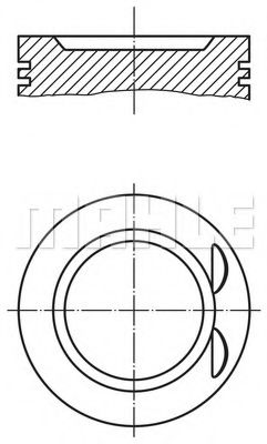 Поршень MAHLE 033 21 00