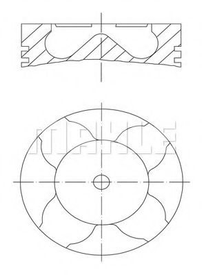 Поршень MAHLE 033 43 00
