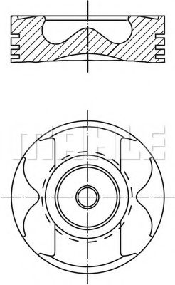 Поршень MAHLE 005 22 02