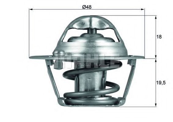 Термостат MAHLE ORIGINAL TX 121 74D