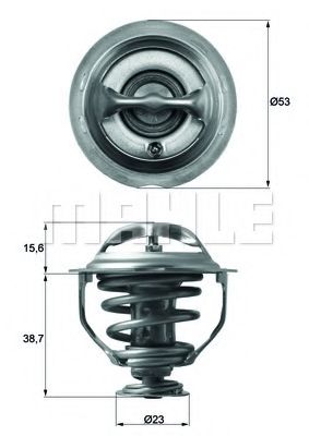 Термостат MAHLE ORIGINAL TX 117 95D