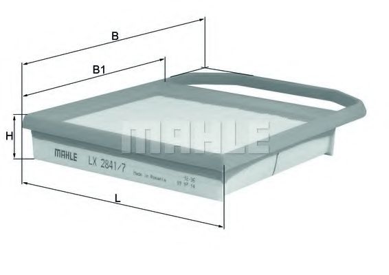 Воздушный фильтр MAHLE LX 2841/7