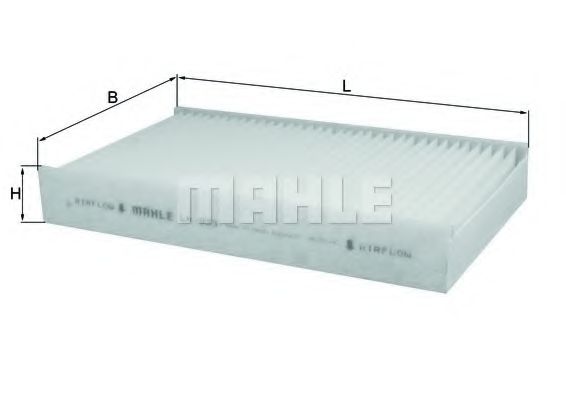 Фільтр салону MAHLE ORIGINAL LA 933