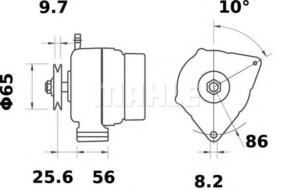 Генератор MAHLE MG 534