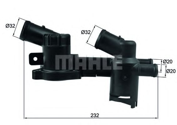 Термостат MAHLE ORIGINAL TH 52