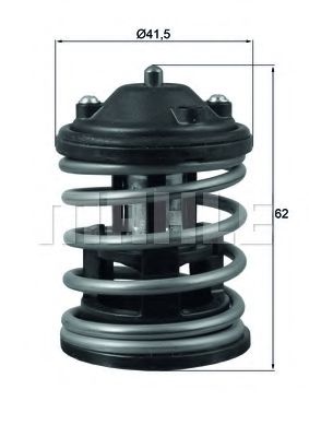 Термостат MAHLE ORIGINAL TX 163 87D