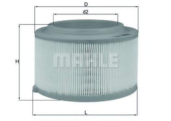 Воздушный фильтр MAHLE LX 3458