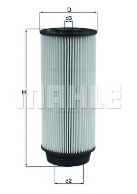 Топливный фильтр MAHLE ORIGINAL KX 399D