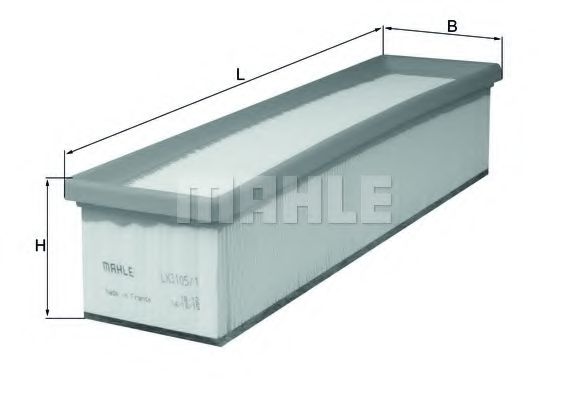 Воздушный фильтр MAHLE ORIGINAL LX 3105/1
