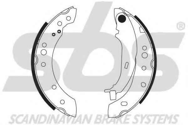 Тормозные колодки sbs 18492730761