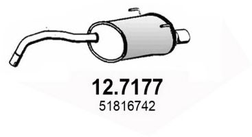 Глушитель ASSO 12.7177