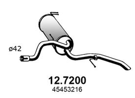 Глушитель ASSO 12.7200