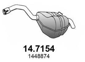 Глушитель ASSO 14.7154