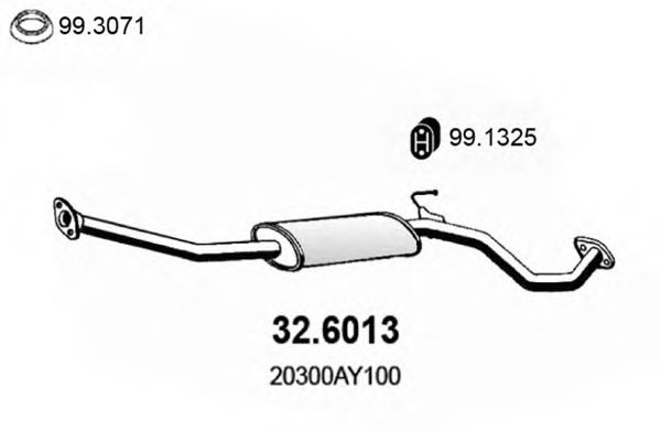 Резонатор ASSO 32.6013