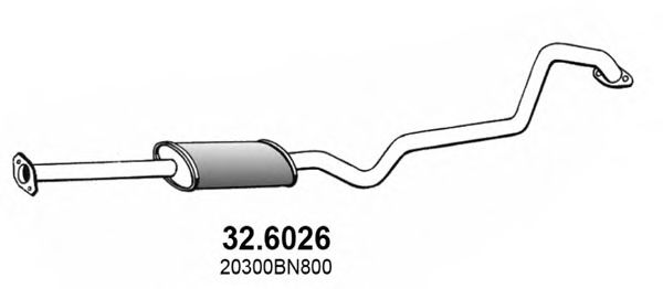Резонатор ASSO 32.6026