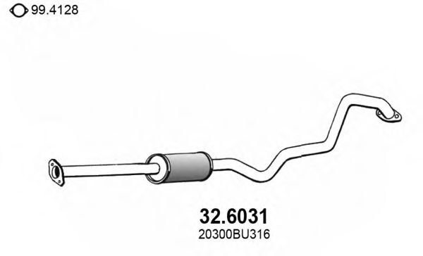 Резонатор ASSO 32.6031
