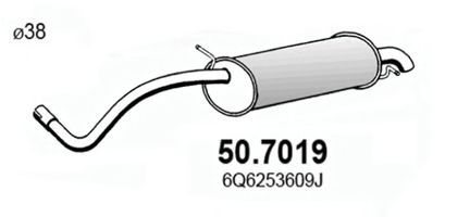 Глушник ASSO 50.7019