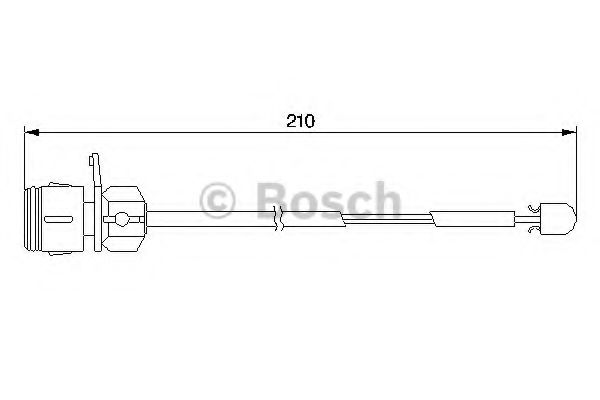 Датчик износа колодок BOSCH 1 987 474 938