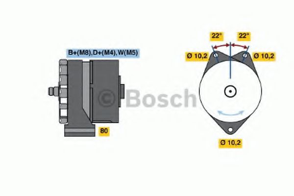 Генератор BOSCH 0 986 036 920