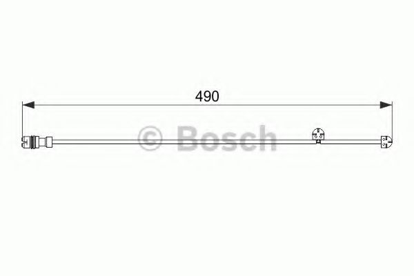 Датчик износа колодок BOSCH 1 987 474 560