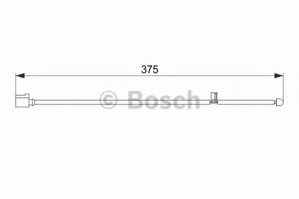 Датчик износа колодок BOSCH 1 987 474 562