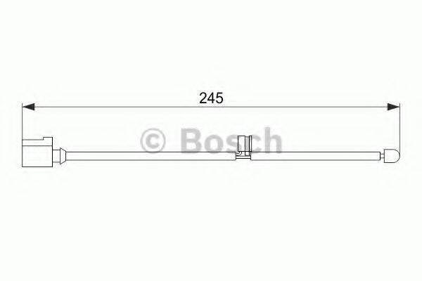 Датчик износа колодок BOSCH 1 987 474 563