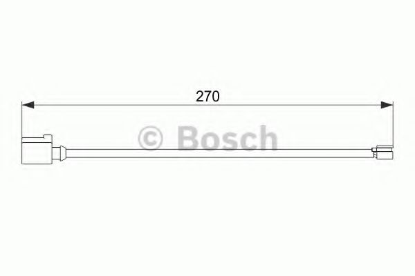Датчик износа колодок BOSCH 1 987 474 564