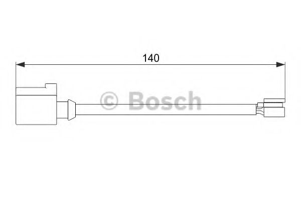 Датчик износа колодок BOSCH 1 987 474 566