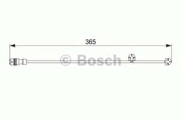 Датчик износа колодок BOSCH 1 987 474 570