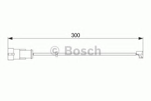 Датчик износа колодок BOSCH 1 987 474 573