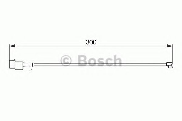 Датчик износа колодок BOSCH 1 987 474 576