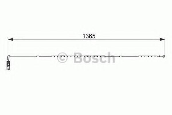 Датчик износа колодок BOSCH 1 987 474 583