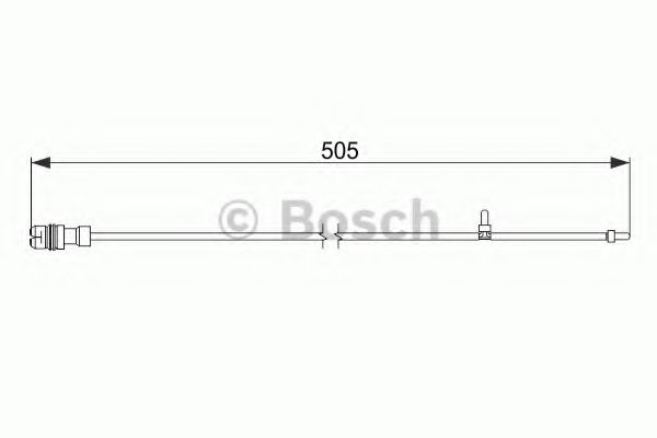 Датчик износа колодок BOSCH 1 987 474 593