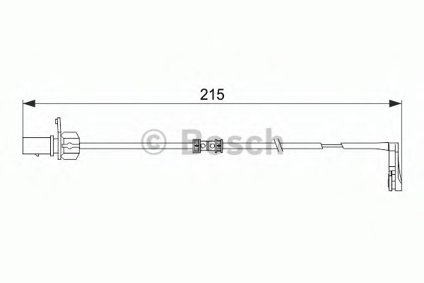 Датчик зносу колодок BOSCH 1 987 474 489