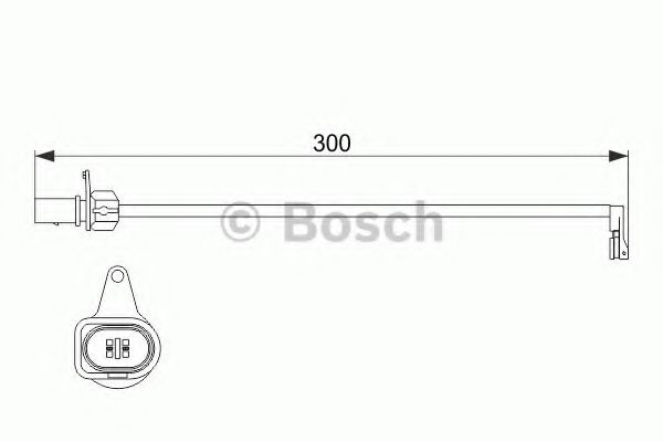 Датчик износа колодок BOSCH 1 987 474 505