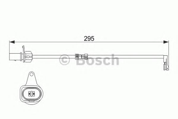 Датчик износа колодок BOSCH 1 987 474 508
