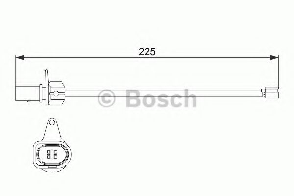 Датчик износа колодок BOSCH 1 987 474 511