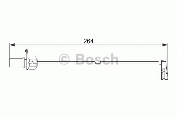Датчик износа колодок BOSCH 1 987 474 517
