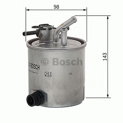 Топливный фильтр BOSCH F 026 402 849