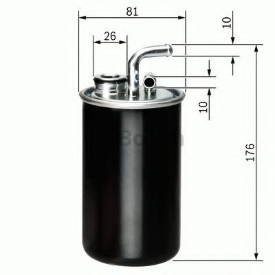 Топливный фильтр BOSCH F 026 402 827
