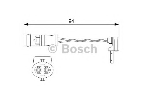 Датчик износа колодок BOSCH 1 987 474 553