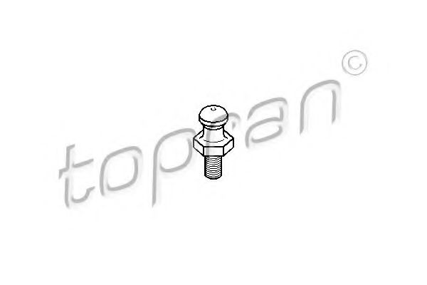 Болт с шаровой головкой, управление сцеплением TOPRAN 109 644