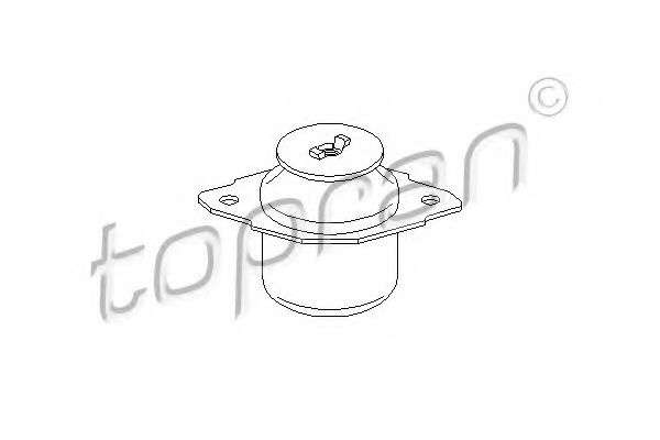 Подушка двигателя TOPRAN 103 458
