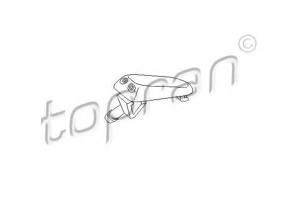 Форсунка омывателя TOPRAN 102 968