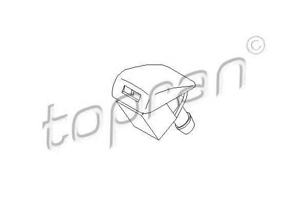 Форсунка омывателя TOPRAN 109 976